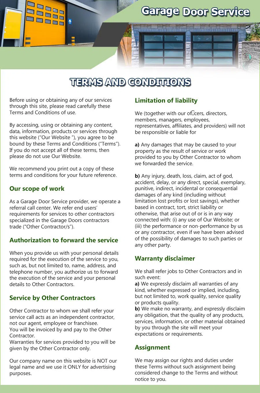 Expert Garage Doors Repairs McDonough, GA 770-865-0963